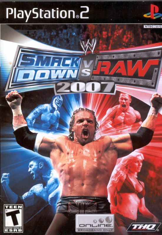 WWE Smackdown vs. Raw 2007 [Greatest Hits] box art for Playstation 2